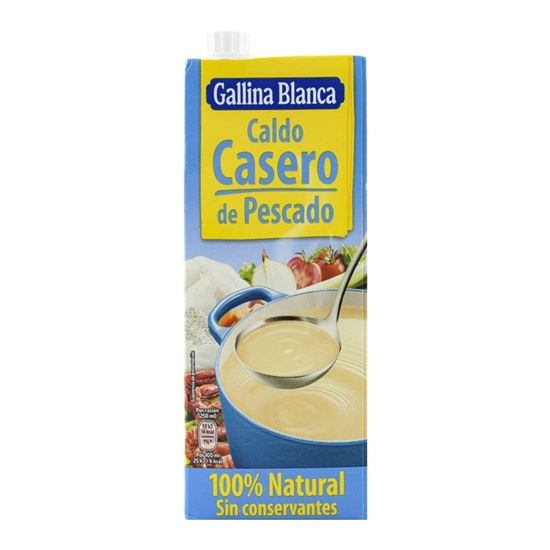Imagen de Caldo casero de pescado 100% natural Gallina Blanca 1L