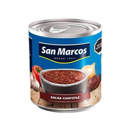 Imagen de Salsa chipotle San Marcos en lata 215g