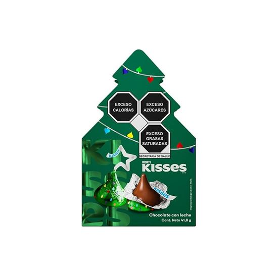 Imagen de Chocolate con leche Hershey’s Kisses caja pino 41.8g