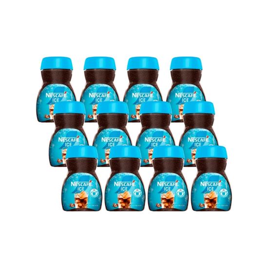 Imagen de Café soluble en frío Nescafé Ice caja con 12 frascos de 40g c/u