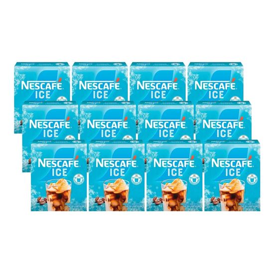 Imagen de Café soluble en frío Nescafé Ice stick caja con 12 exhibidores de 8 sobres (72g) c/u