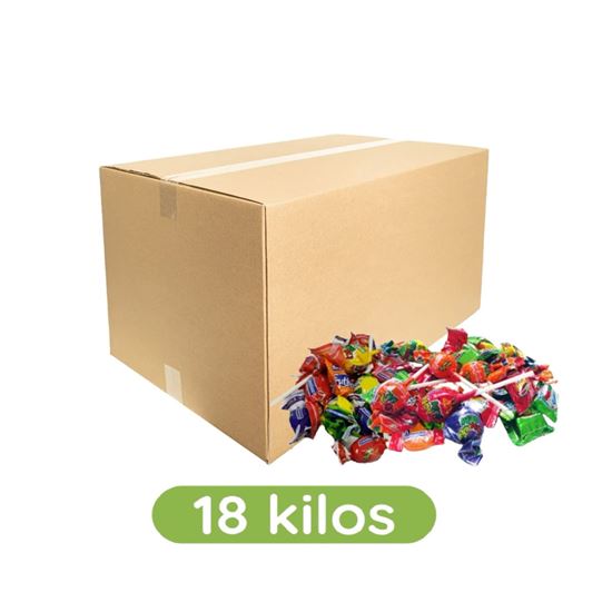 Imagen de Dulces piñateros surtidos Colombina caja 18kg