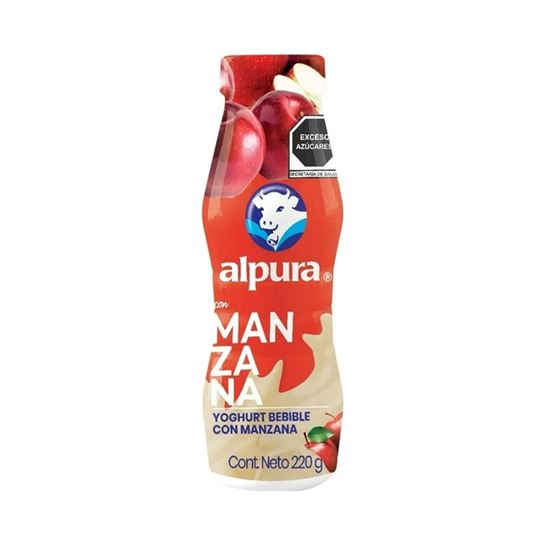 Imagen de Yoghurt bebible de manzana Alpura 220g