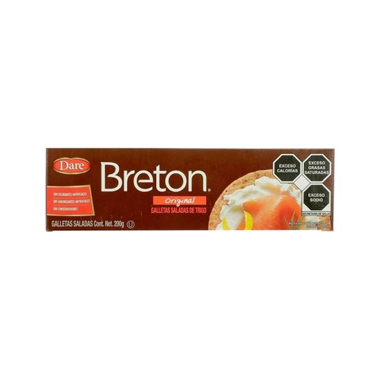 Imagen de Galletas saladas de trigo Dare Breton 200g