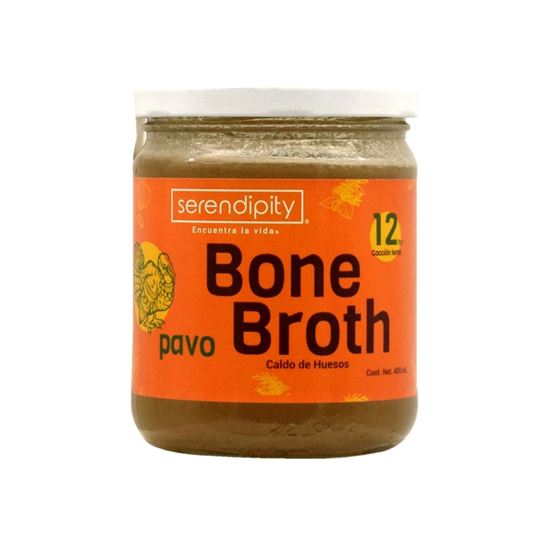 Imagen de Caldo de huesos de pavo orgánico Serendipity Bone Broth 400ml