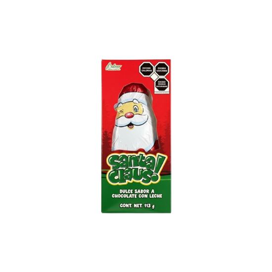 Imagen de Dulce sabor chocolate con leche Palmer Santa Claus 113g