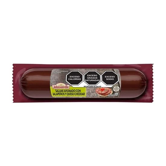 Imagen de Salami ahumado con jalapeños y queso cheddar Johnsonville 567g