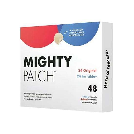 Imagen de Parches para acné (invisible para día y original para noche) Mighty Patch 48 pzas
