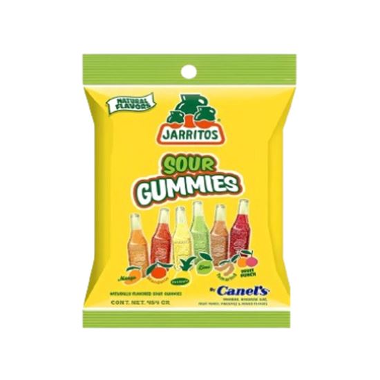 Imagen de Gomitas aciduladas y azucaradas sabores frutales Canel's Jarritos Sour Gummies 454g