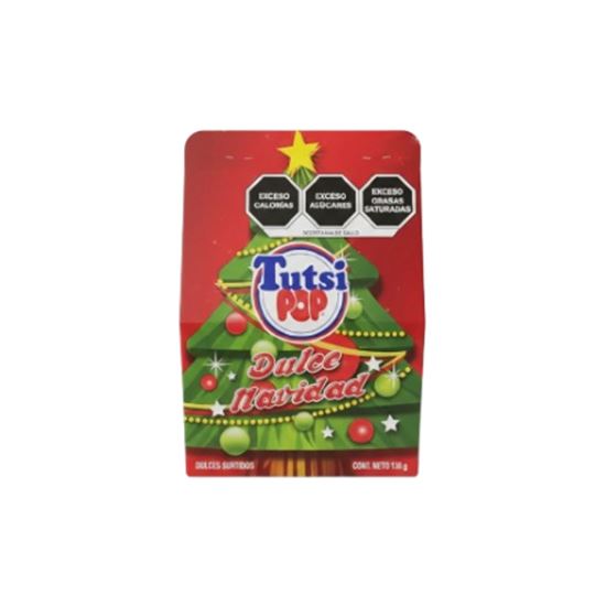 Imagen de Dulces surtidos Tutsi Pop Dulce Navidad 133g