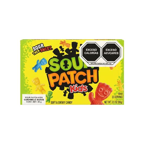 Imagen de Caramelo suave acidulado Sour Patch Kids 99g