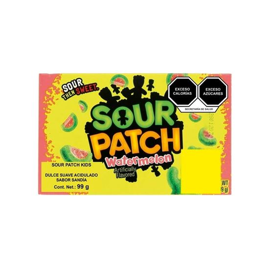 Imagen de Caramelo suave acidulado sabor sandía Sour Patch Watermelon 99g