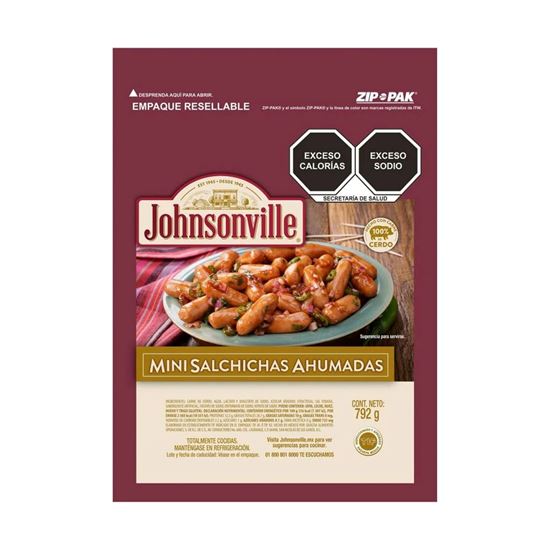 Imagen de Mini salchichas ahumadas de cerdo Johnsonville 792g