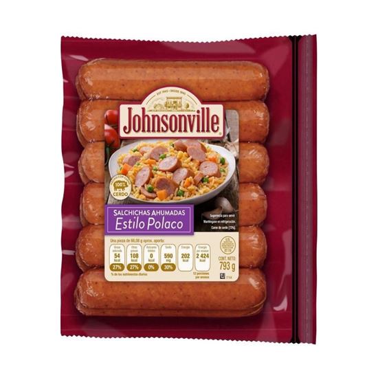 Imagen de Salchichas ahumadas de cerdo estilo polaco Johnsonville 793g