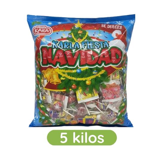 Imagen de Dulces surtidos Karla Fiesta Navidad 5kg