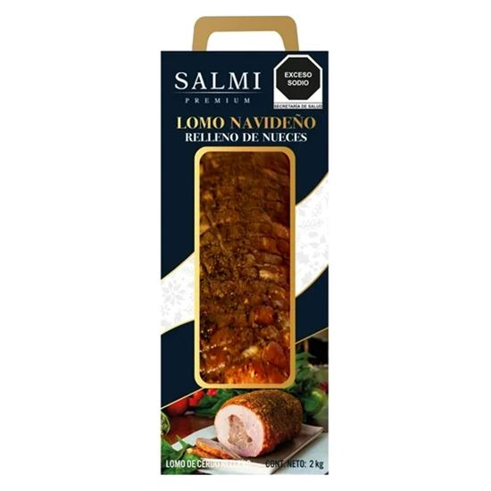 Imagen de Lomo navideño de cerdo relleno de nueces Salmi Premium 2kg