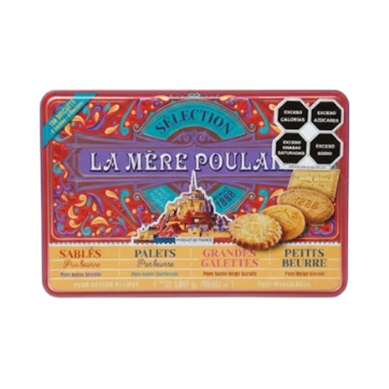 Imagen de Surtido de galletas francesas de mantequilla La Mère Poulard 104 pzas (1.045kg)