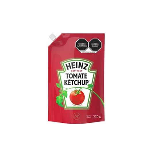 Imagen de Salsa de tomate Heinz Kétchup pouch 320g