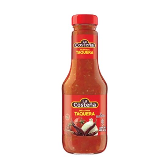 Imagen de Salsa roja taquera tatemada La Costeña 475g