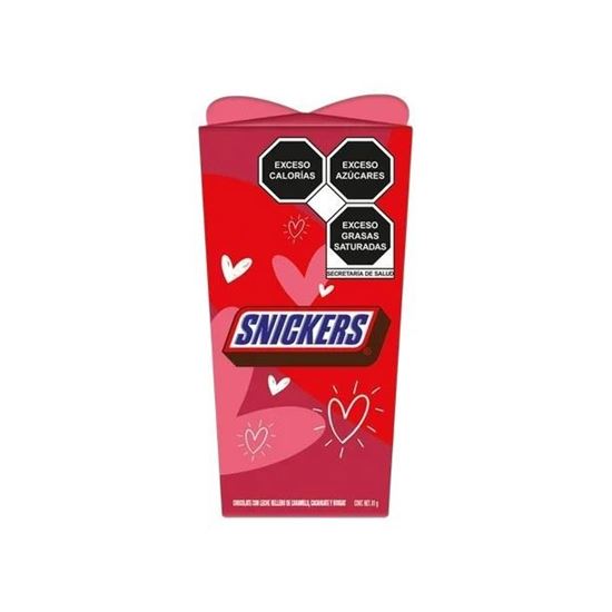 Imagen de Chocolates Snickers edición San Valentín 81g