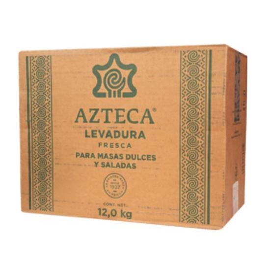 Imagen de Levadura fresca para masas dulces y saladas Azteca caja con 30 pzas de 400g c/u (12kg)