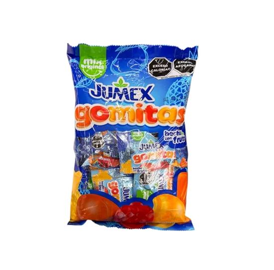 Imagen de Gomitas sabor frutas mixtas Jumex Gomitas Mix Original bolsa con 25 sobres de 20g c/u (500g)