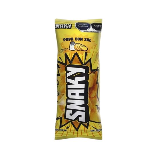 Imagen de Papa frita con sal Snaky 90g