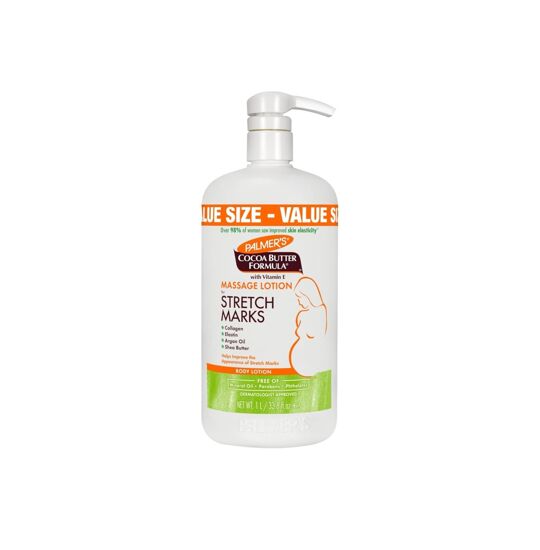 Imagen de Crema corporal para estrías con vitamina E y manteca de cacao Palmer's Cocoa Butter Formula 1L