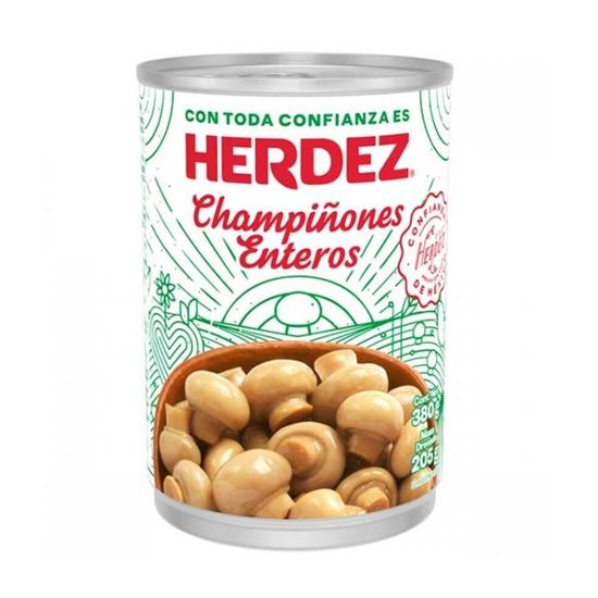 Imagen de Champiñones enteros Herdez lata de 380g