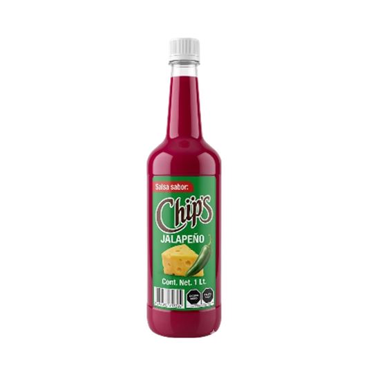 Imagen de Salsa para alitas y botanas sabor imitación Chips jalapeño 1L