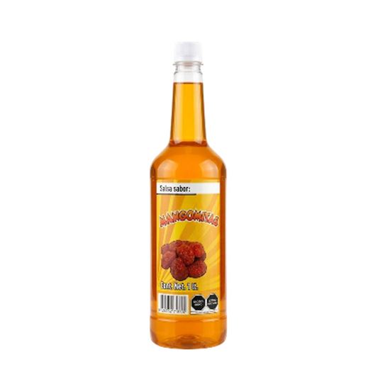 Imagen de Salsa para alitas y botanas sabor imitación Mangomitas 1L