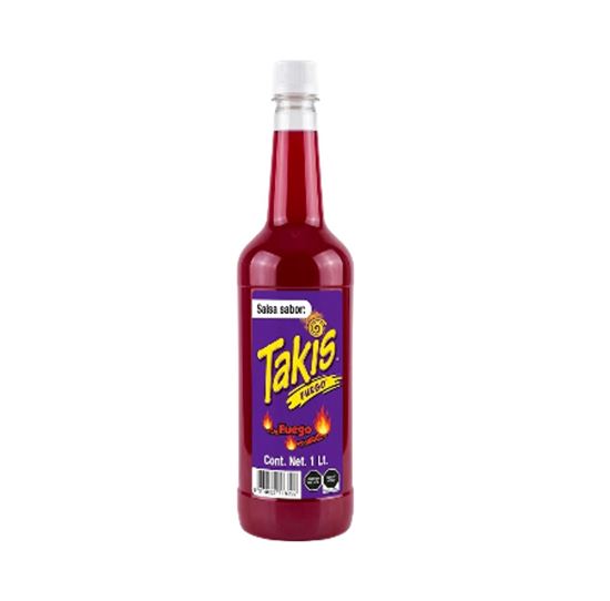 Imagen de Salsa para alitas y botanas sabor imitación Takis Fuego 1L