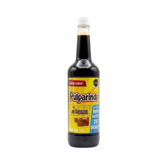 Imagen de Salsa para alitas y botanas sabor imitación Pulparindo 1L