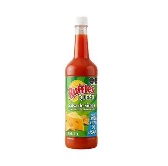 Imagen de Salsa para alitas y botanas sabor imitación Ruflles de queso 1L