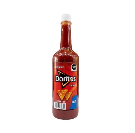 Imagen de Salsa para alitas y botanas sabor imitación Doritos nacho 1L