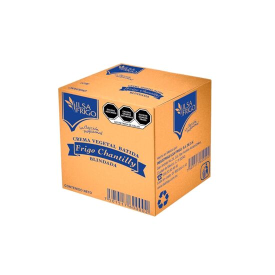 Imagen de Crema batida vegetal chantilly Ilsa Frigo 800g