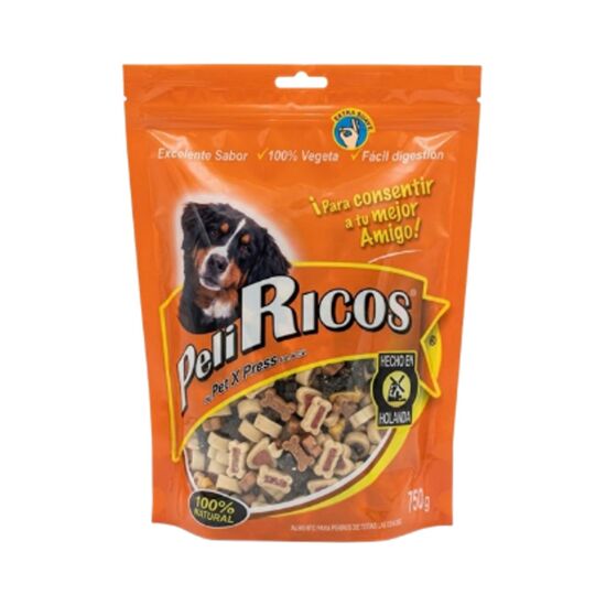Imagen de Alimento 100% natural para perro formas surtidas textura extra suave premios Pet X Press Deli Ricos en bolsa resellable 750g