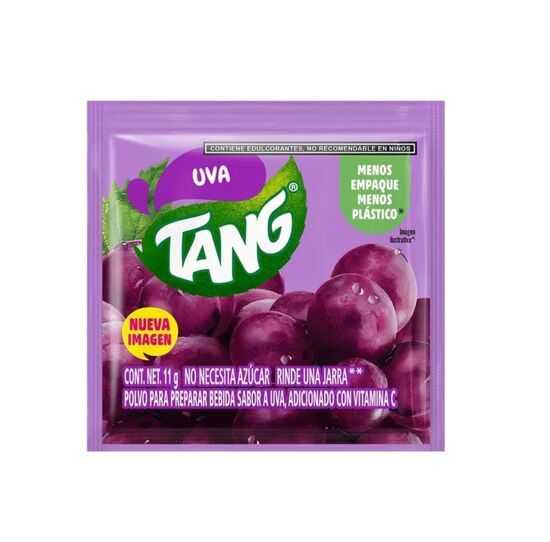 Imagen de Polvo para preparar bebida Tang sabor uva 11g