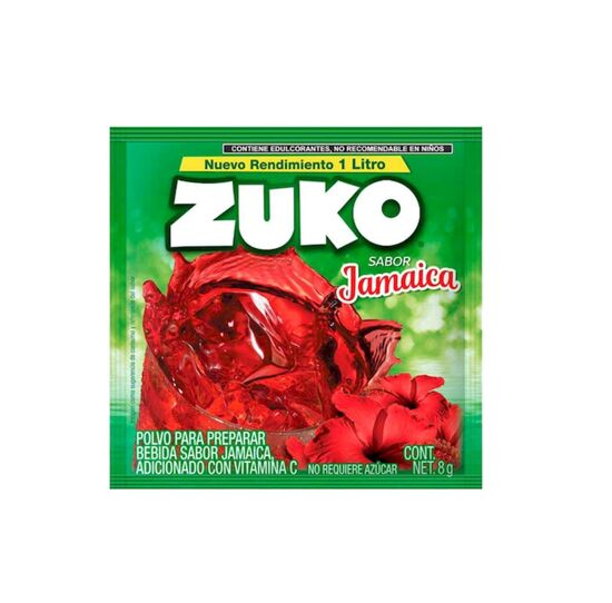 Imagen de Polvo para preparar bebida sabor jamaica Zuko 8g
