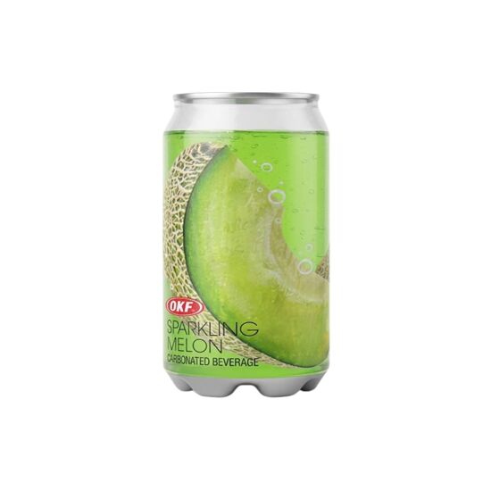 Imagen de Bebida carbonatada asiática sabor melón verde OKF 350ml