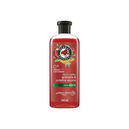 Imagen de Shampoo con granada & proteína vegana Herbal Essences Pelo Largo 240ml