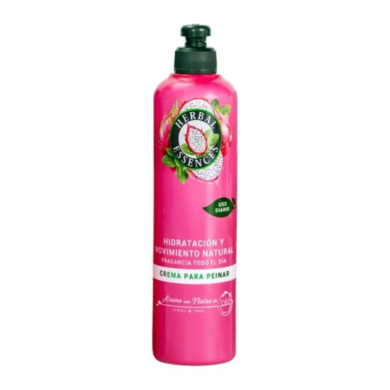 Imagen de Crema para peinar con notas de pitahaya & menta refrescante Herbal Essences Hidratación y movimiento natural 300ml