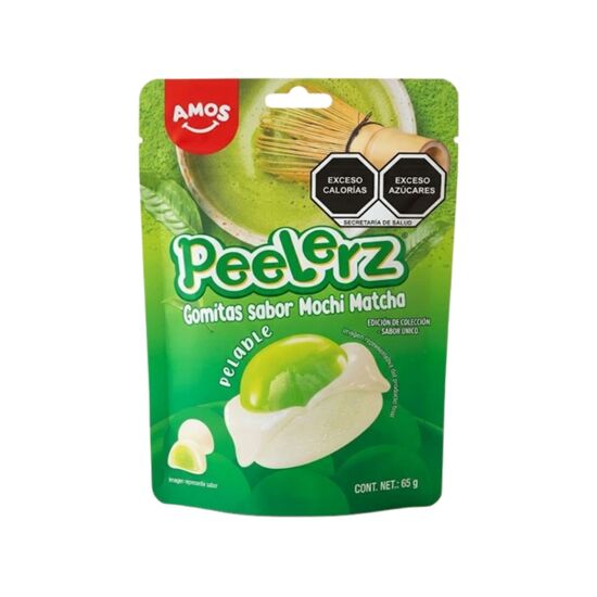 Imagen de Gomitas pelables sabor mochi matcha Amos Peelerz 65g