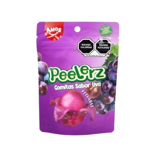 Imagen de Gomitas pelables sabor uva Amos Peelerz 65g