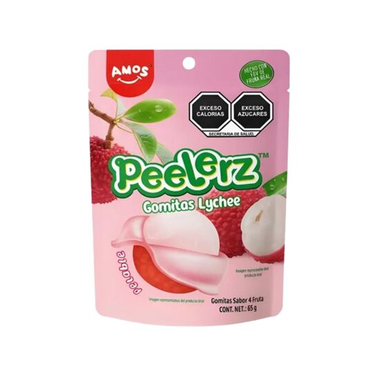 Imagen de Gomitas pelables sabor lichi Amos Peelerz 65g